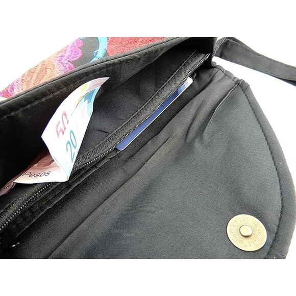 Mexican Clutch purse handbag colorfull mexican clutch 9 x 5 inches - Picture 3 of 6